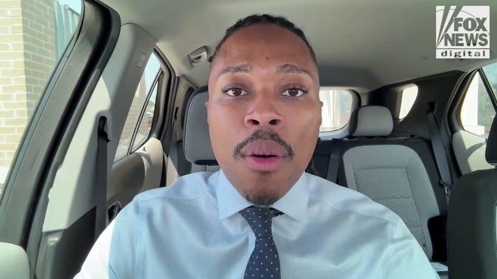 DNC Vice Chair Malcolm Kenyatta reacts to David Hogg departing party leadership