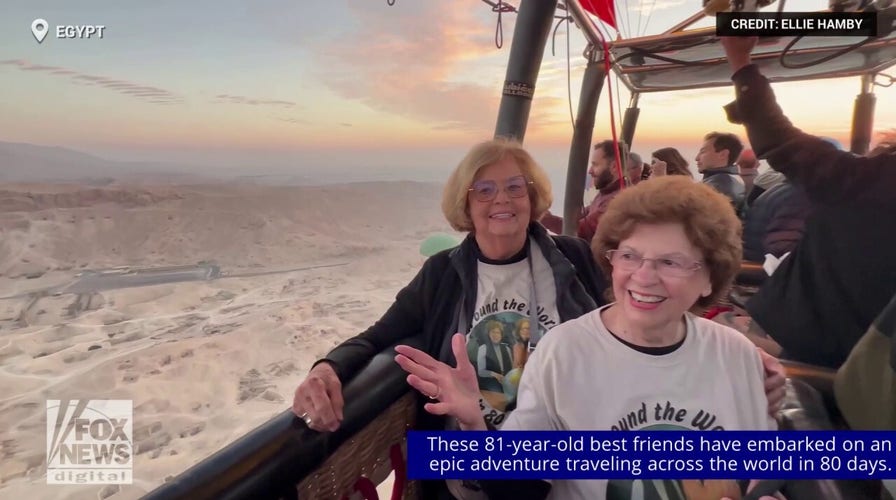 Best friends, age 81, travel the world in 80 days