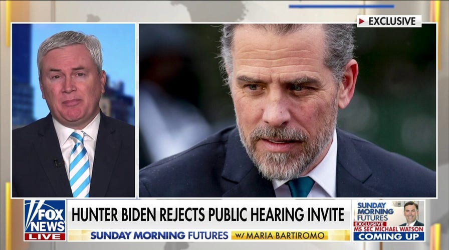 This is an opportunity for Hunter Biden to have the public hearing he wanted: Rep. James Comer