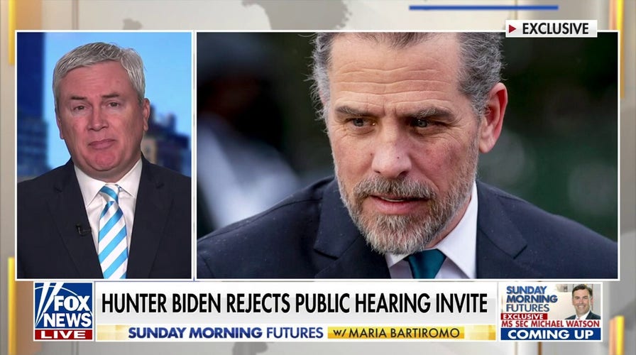 This is an opportunity for Hunter Biden to have the public hearing he wanted: Rep. James Comer