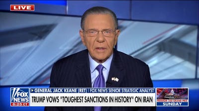 Gen. Jack Keane details US military strategy as Trump warns of Iran's nuclear threat