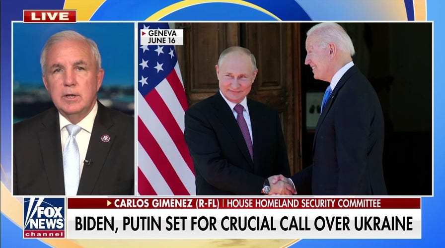 Biden is likely to show ‘weakness’ in high-stakes call with Putin: Rep. Gimenez