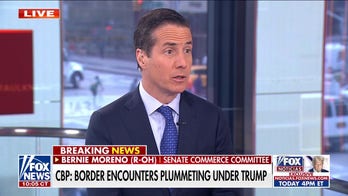 Sen. Moreno calls out Democrats' 'insane' immigration ideas as CBP encounters plummet under Trump