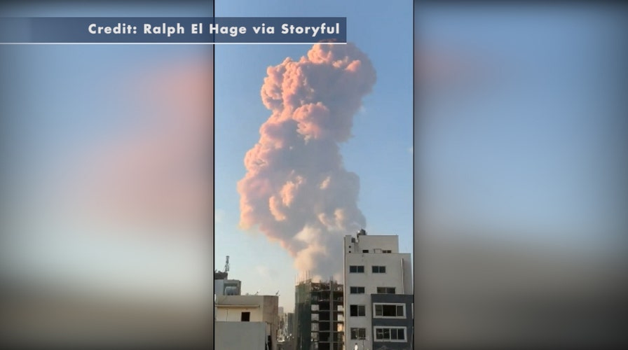 Massive explosion shakes Beirut causing widespread damage