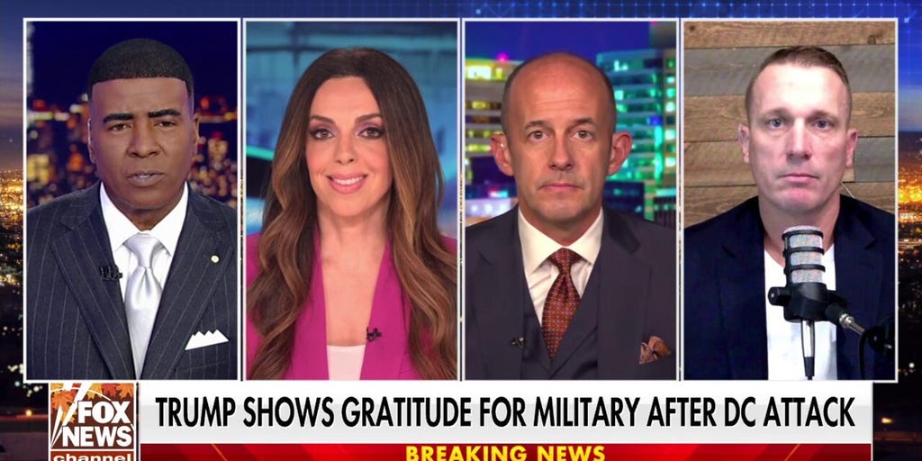 Trump shows gratitude to the military in address to the nation following DC attack