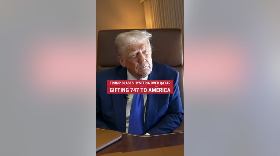 Trump blasts hysteria over Qatar gifting 747 to America