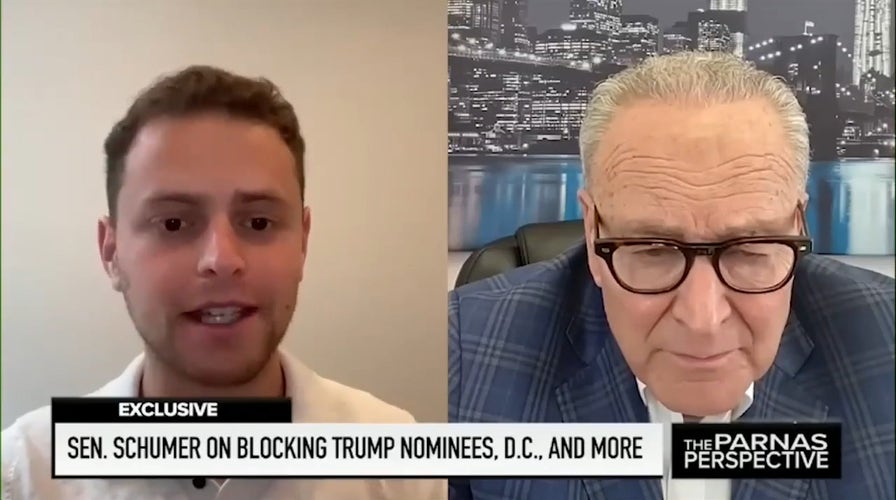 Schumer drops f-bomb when asked about Trump extending control over DC police