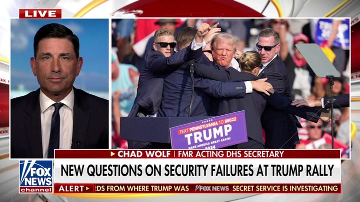 Trump assassination investigation needs to be ‘swift’: Wolf