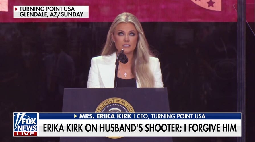 Erika Kirk forgives Charlie Kirk's assassin