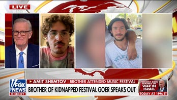 Brother of kidnapped festivalgoer speaks on disappearance amid fight against Hamas