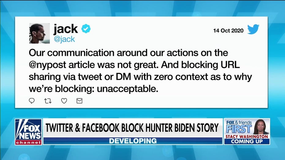 Twitter S Double Standard Emerges After Ny Post Hunter Biden Story Blocked Other Media Get Pass