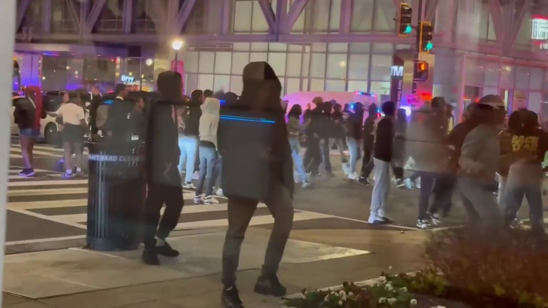 Teen takeover swarms popular Washington, D.C. waterfront area