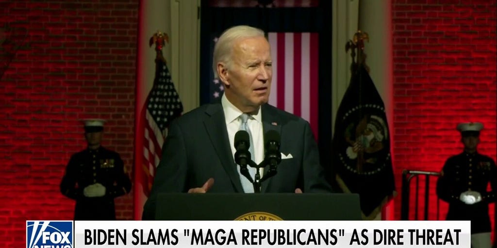 Biden Unleashes On Maga Republicans Calls Them Threat To Democracy