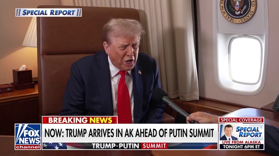 President Trump on talk with Putin: I'd like to see a ceasefire