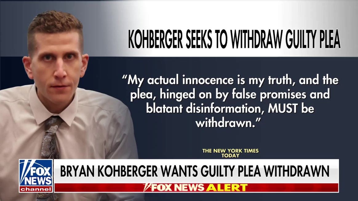 Jonathan Turley reveals why Kohberger's bid to withdraw guilty plea is ‘not uncommon’