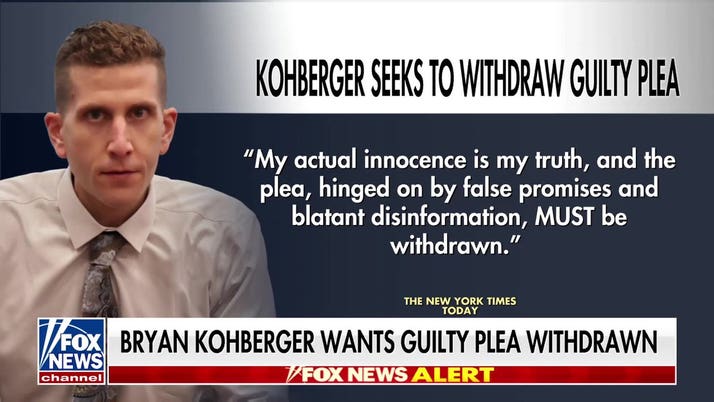 Jonathan Turley reveals why Kohberger's bid to withdraw guilty plea is ‘not uncommon’