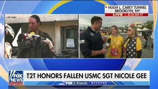 Fox News' Joey Jones honors, speaks with family of fallen USMC Sgt. Nicole Gee ahead of Tunnel to Towers 5K - Fox News