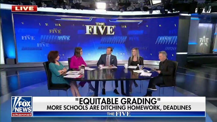 'The Five': Schools ditch homework for 'equitable grading'