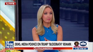 Kayleigh McEnany slams media over Trump's 'bloodbath' comment: There needs to be a 'real reckoning' - Fox News