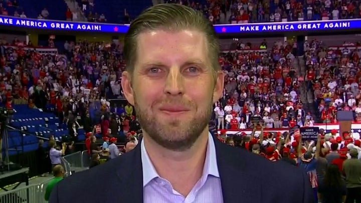 Eric Trump on tonight's Tulsa rally