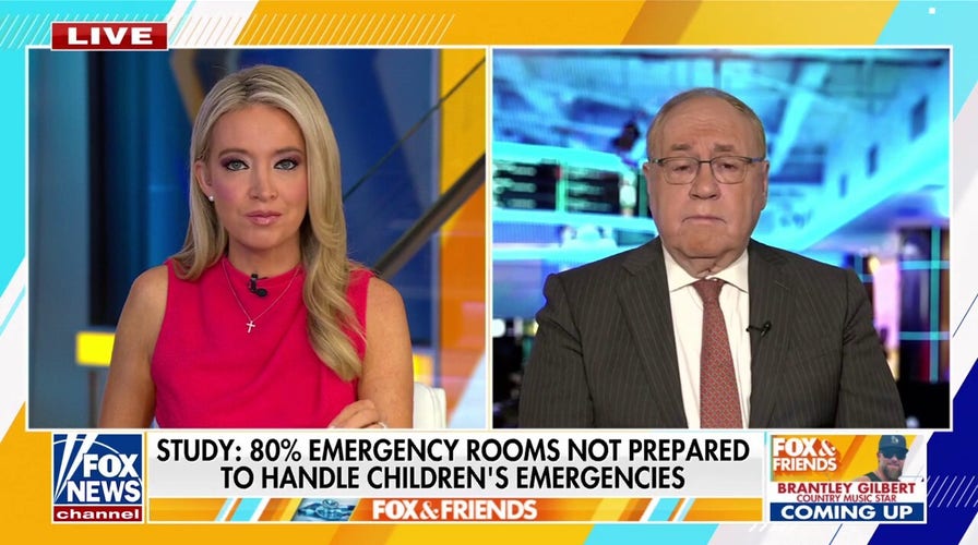 80% of emergency rooms not fully prepared to handle children's emergencies: report