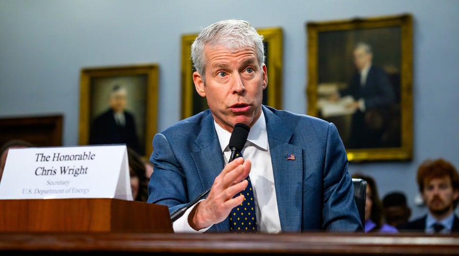 WATCH LIVE: Energy Secretary Wright defends budget cuts to 'green' programs