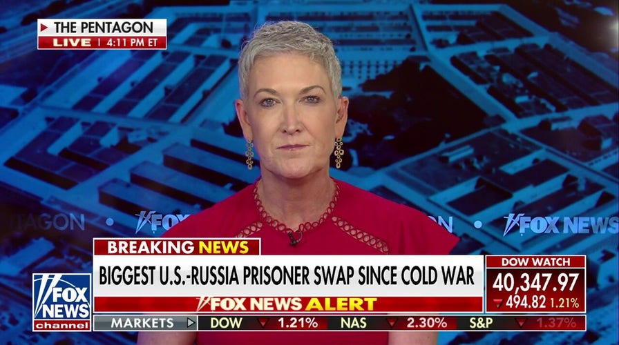 Prisoners exchanged in largest US-Russia swap since Cold War