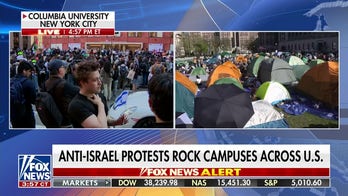 Hundreds of anti-Israel protest tents set up on Columbia University’s campus