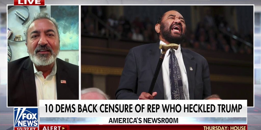 House Dem says Al Green’s disruption during Trump joint address was ‘distracting'