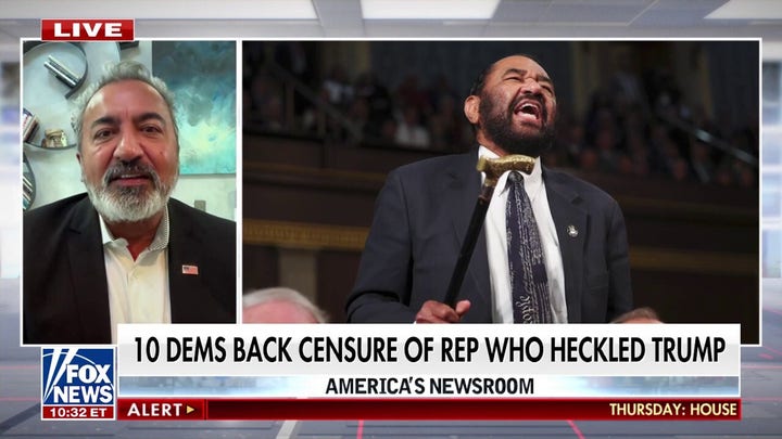House Dem says Al Green’s disruption during Trump joint address was ‘distracting'