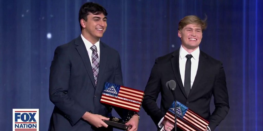 UNC fraternity brothers awarded for defending flag against mob: 'Listen to what the red, white and blue truly means to us'