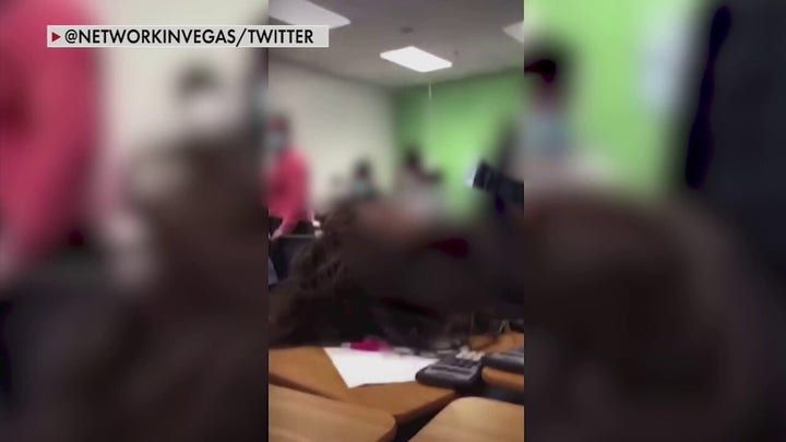 Las Vegas student charged with battery after viral video of classroom attack
