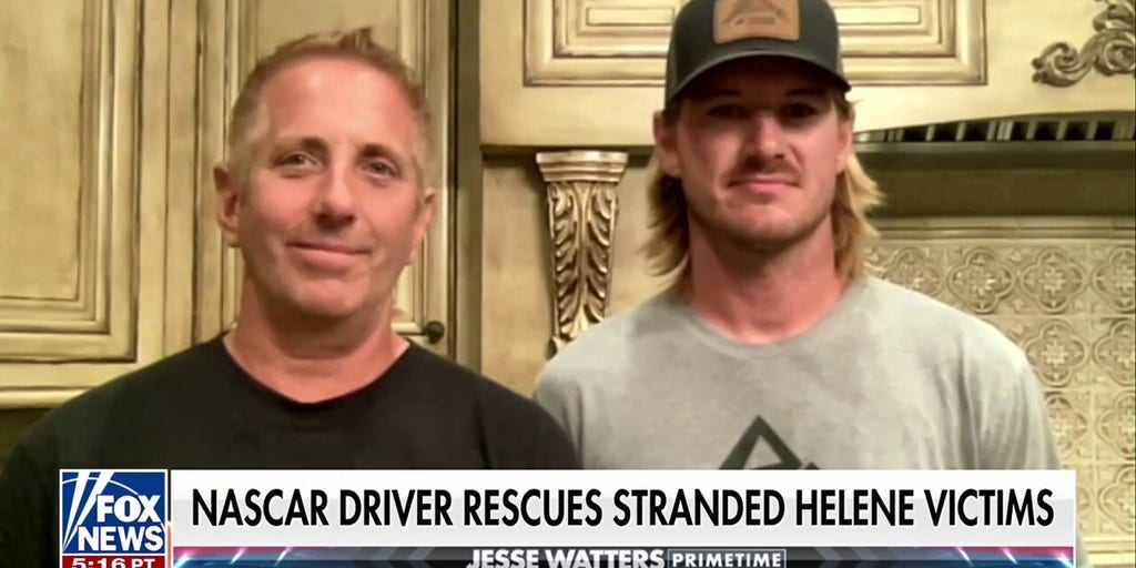 Retired NASCAR driver leads efforts to rescue Hurricane Helene victims