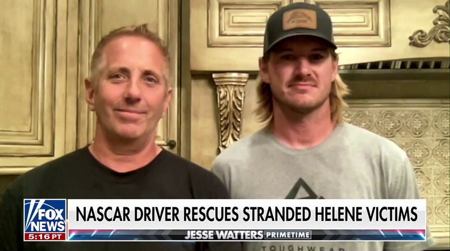 Retired NASCAR driver leads efforts to rescue Hurricane Helene victims 