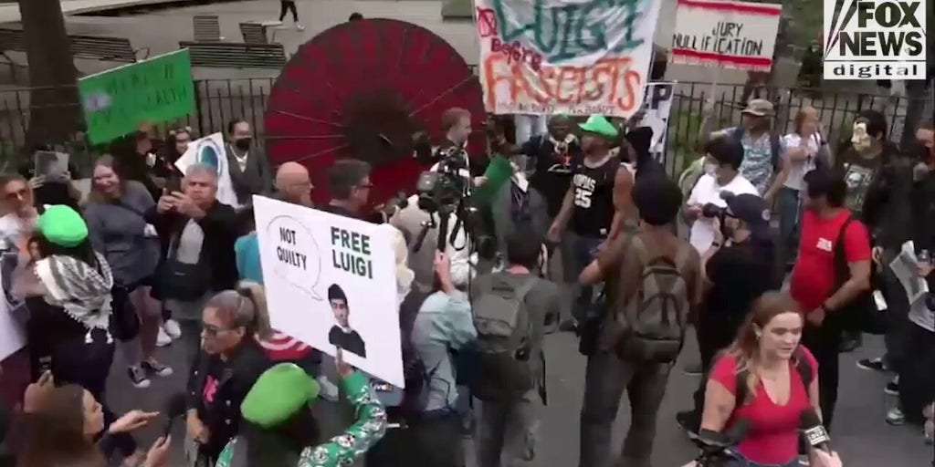 Luigi Mangione supporters cheer dropped terror charge