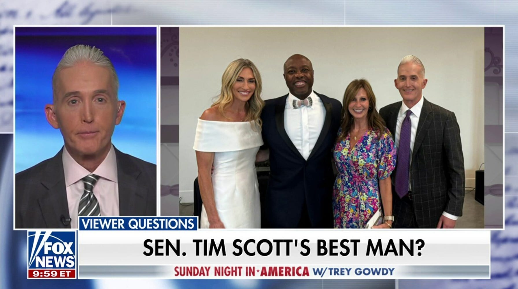 Lovebirds Soar: Senator Tim Scott Weds Mindy Noce in South Carolina Ceremony