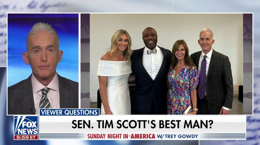 ‘Sunday Night in America’ viewer asks about Tim Scott’s wedding