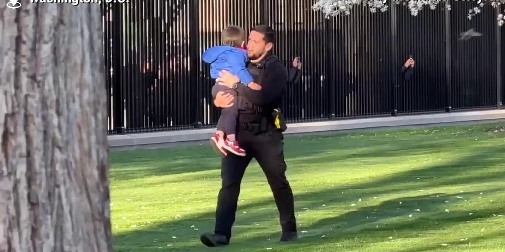 Child enters White House grounds after slipping through fence in DC