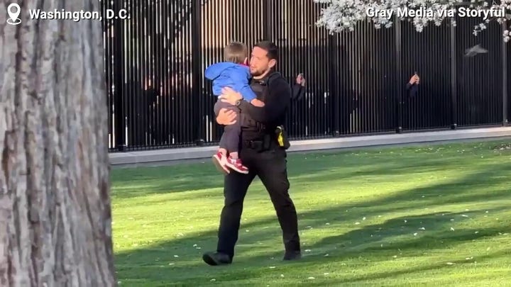 Child enters White House grounds after slipping through fence in DC