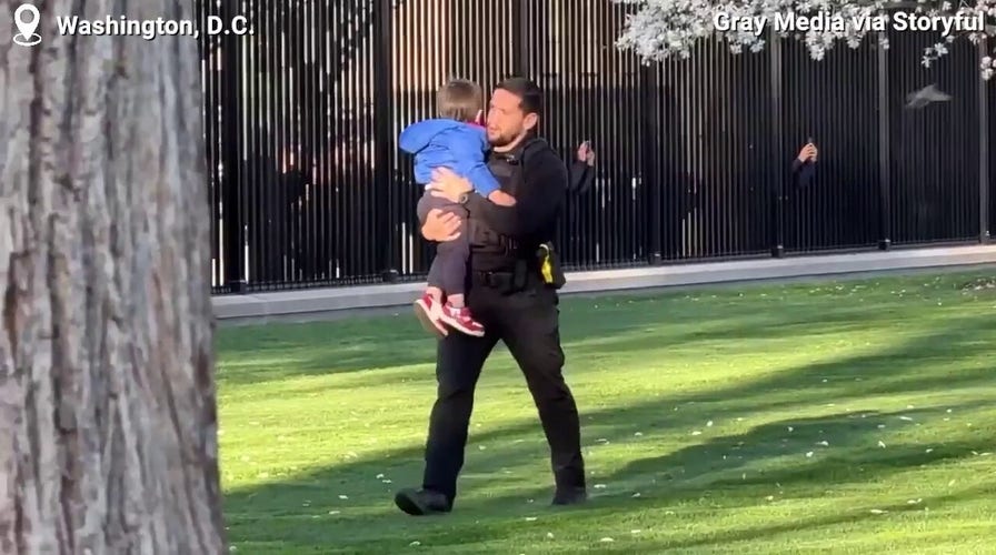 Child enters White House grounds after slipping through fence in DC