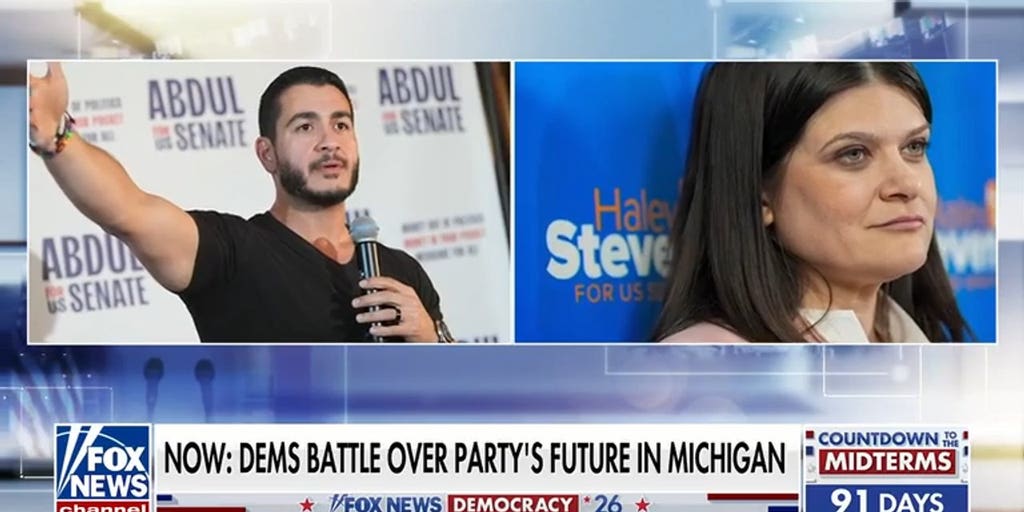 Democrats battle over party’s future in tense Michigan primary