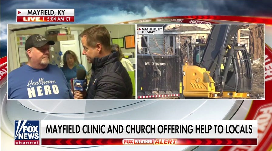 Kentucky church and clinic offering food, water to locals following deadly tornadoes