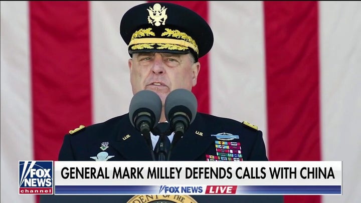 General Mark Milley defends calls with China