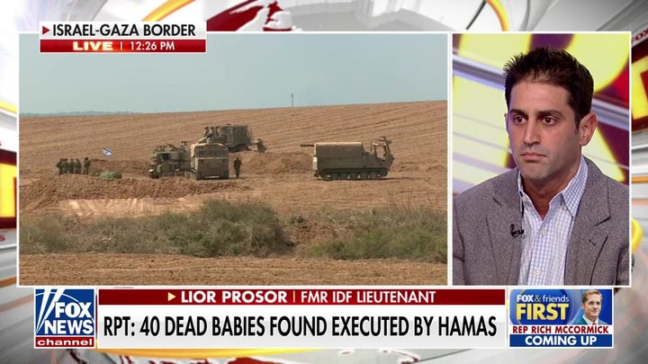 Israeli forces riddled with 'shock' and 'disgust' but coming together in national unity: Lior Prosor
