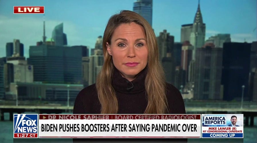 Biden’s COVID booster push is ‘political stunt’: Dr. Nicole Saphier