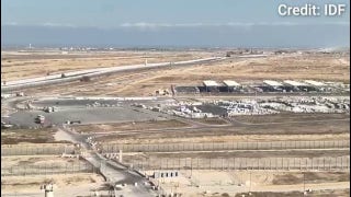 Exclusive video showing overstocked Kerem Shalom loading area as new crossing opens in Kisufim - Fox News