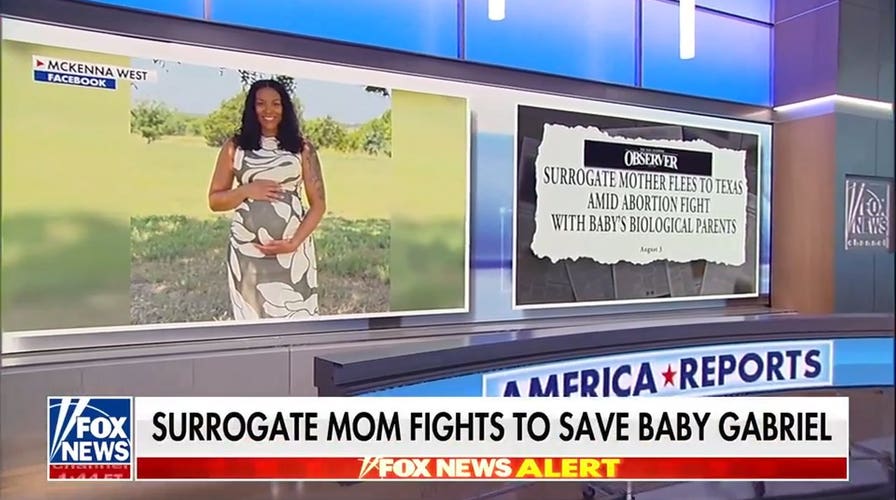Surrogate mother gives birth to baby boy after biological parents demand abortion