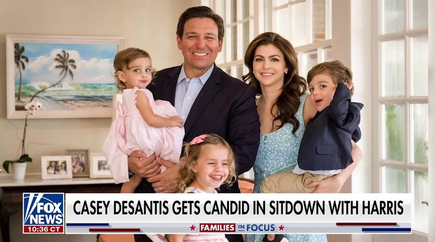 Casey DeSantis gets candid with Harris Faulkner during sit-down interview