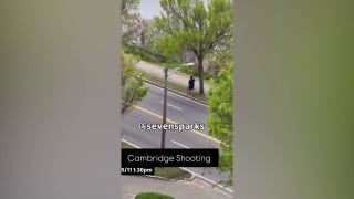 Shocking video shows gunman firing rifle in Cambridge street
