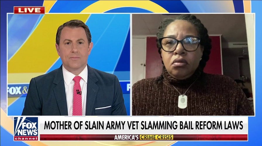 Mother of slain Army veteran blasts liberal bail reform